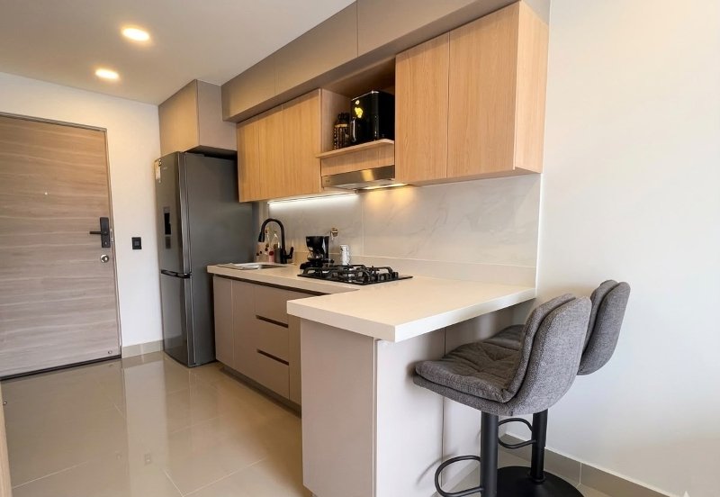 Apartaestudio para el arriendo en Sabaneta el codigo es 17726 Foto 2